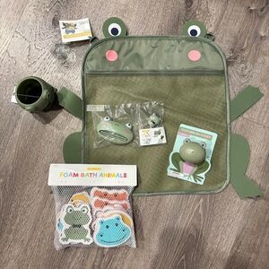 Kid's Frog Bath Set 5 Pieces